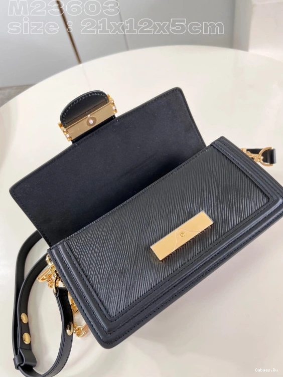 LOUIS West-21*12*5CM DAUPHINE VUITTON East 0524